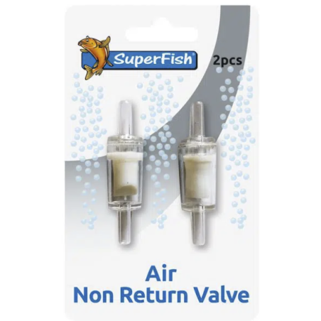 SuperFish Vanne anti-retour pour pompe à air et CO2 2pcs